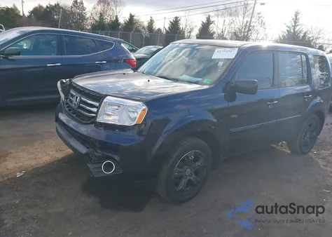 2015 Honda Pilot Ex-L из США, поврежденный, VIN 5FNYF4H77FB008858